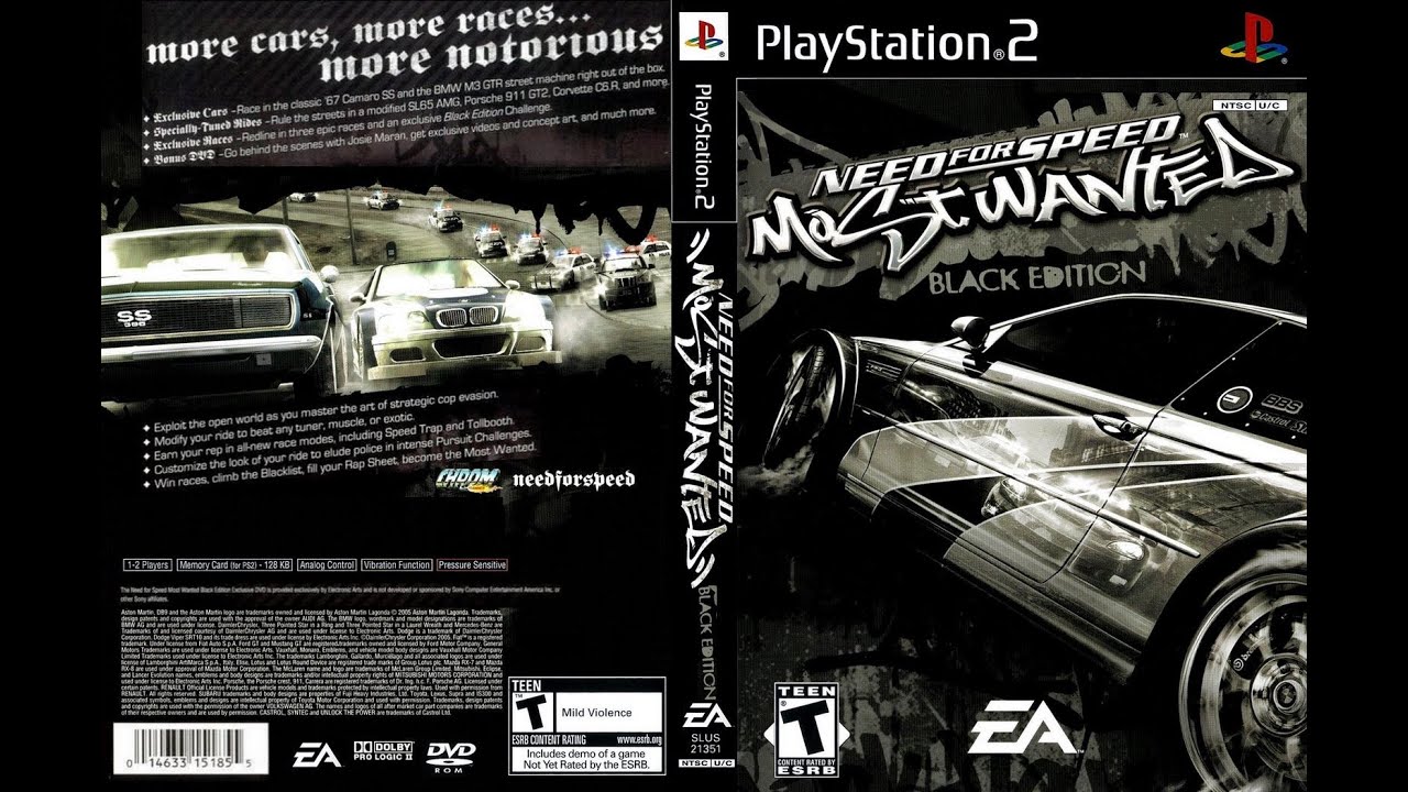 Need For Speed Most Wanted Black Edition Serial Key